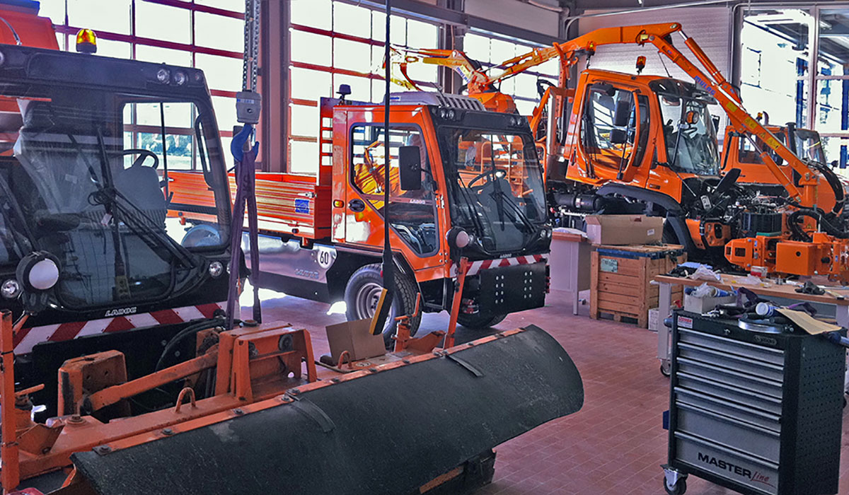 Kundendienst in unserer Werkstatt Kundendienst in unserer Werkstatt